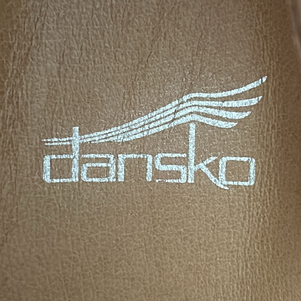 Dansko Cagney Boot Brown Burnished Suede Leather Ankle Bootie Size 38 New NWOB - Picture 10 of 13